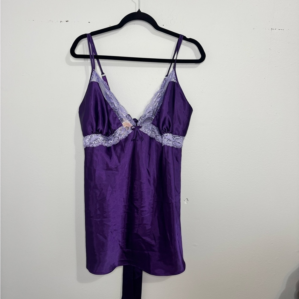 Torrid Purple Lace Trim Nightgown